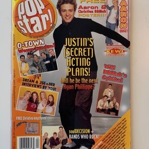 Pop Star Magazine 2001  - NOSTALGIA - Britney Spears - Hilary Duff - Nsync